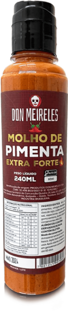 Molho de pimenta Don meirelles extra forte